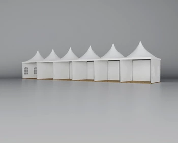 Сборный тентовый комплекс из 6 шатров‑пагод Grand Tent