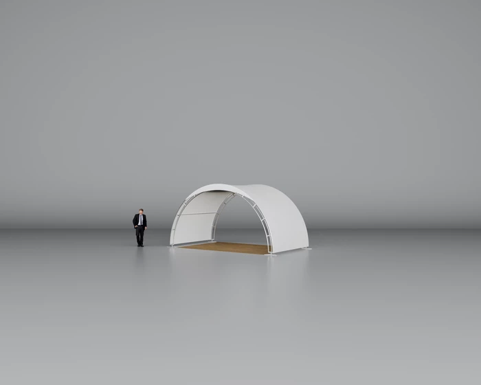 Арочный шатёр 6×3 м