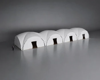 Комплекс из арочных шатров 40x10 м Дюна