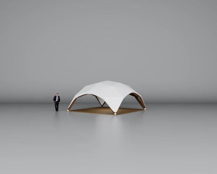 Деревянный шатёр 6×6 м «Grand Tent»