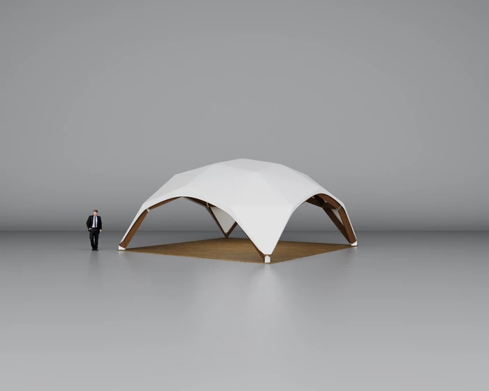 Деревянный шатёр 8×8 м «Grand Tent»