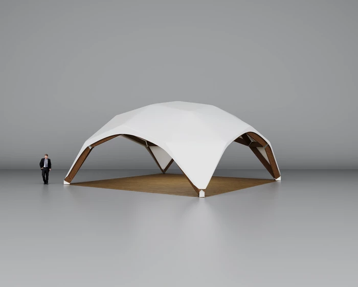 Деревянный шатёр 10×10 м «Grand Tent»