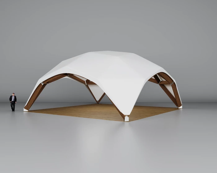 Деревянный шатёр 12×12 м «Grand Tent»