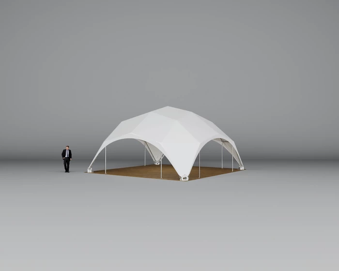 Купольный шатёр 8×8 м «Grand Tent» (сталь)