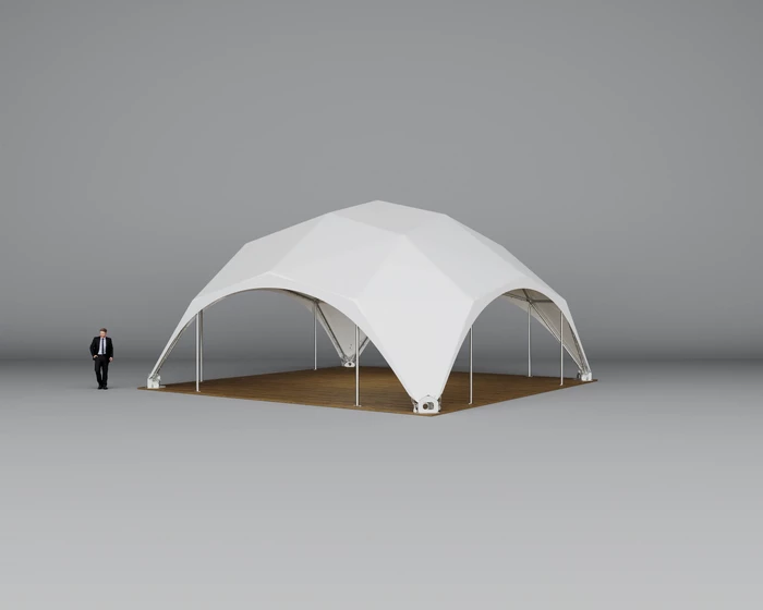 Купольный шатёр 10×10 м «Grand Tent» (сталь)