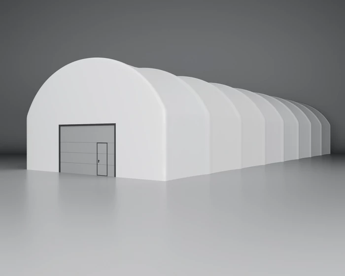 Тентовый ангар ТИП В с одинарным тентом 40×15 м «Grand Tent»