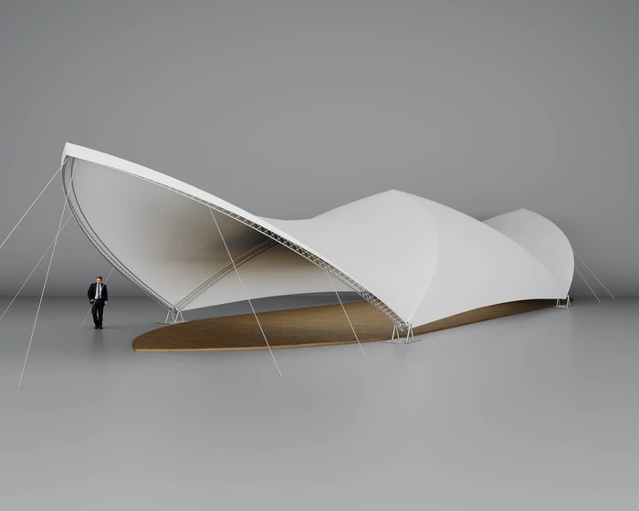 Каскадный шатёр 12×40 м «Grand Tent»