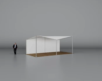 Шатер «KITE» со стеной 4×8 м