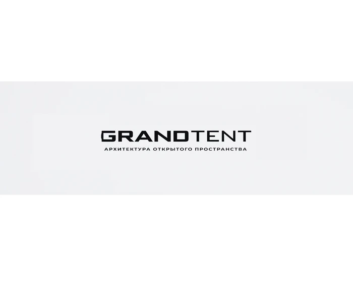 Брендирование стены мобильного шатра Grand Tent 6 м
